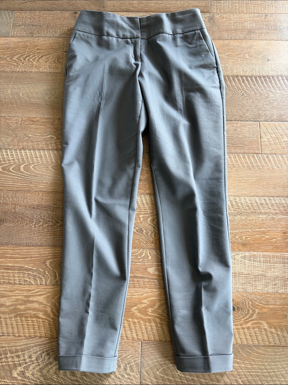 Worthington Charcoal Gray Women's Slim Tapered Trousers